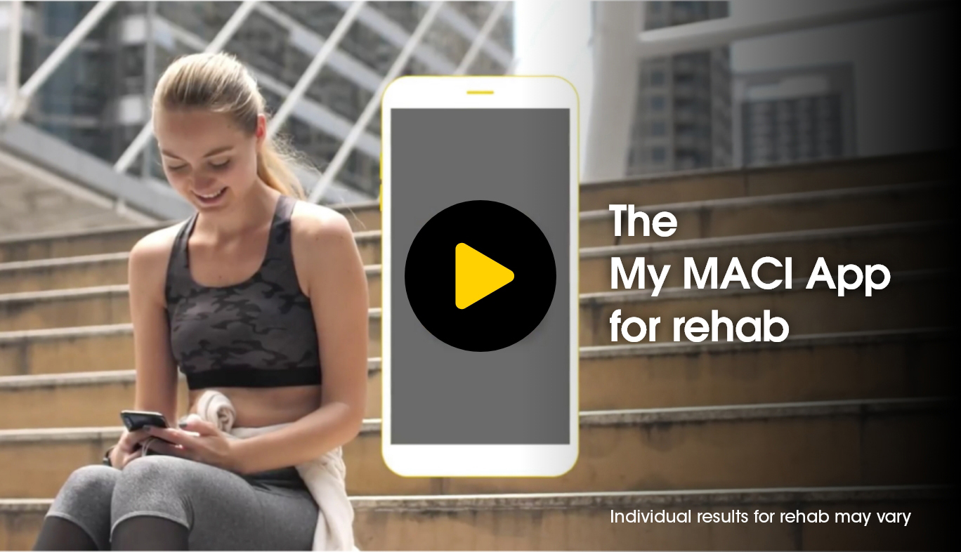 The My MACI App for rehab